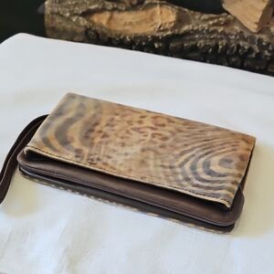 Donald J. Pliner Clutch/Wristlet Butter Leather